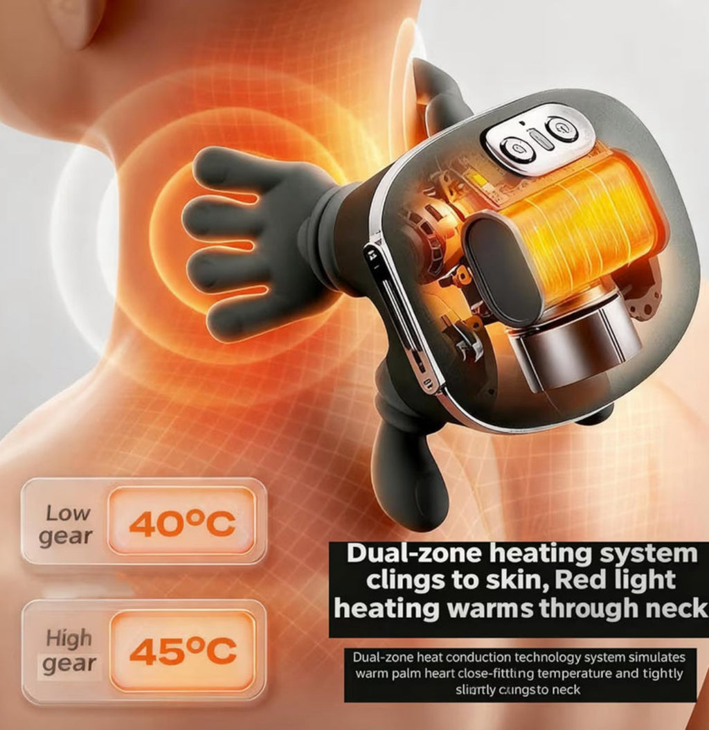 Smart Massager, Heat Therapy, Rechargeable