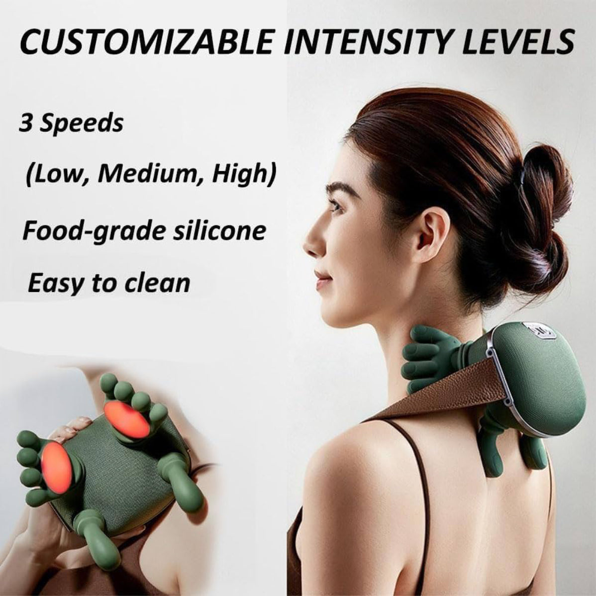 Smart Massager, Heat Therapy, Rechargeable